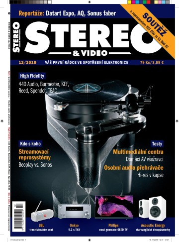 Recenze gramofonu G6+ B(L)ACK – Stereo & Video 2018 / 12